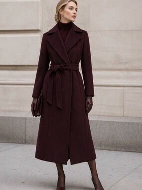 Forecaster of Boston Wool Coat With Fox Collar. - Etsy Forecaster of Bostonキツネ毛皮の襟ウールコート